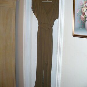 VANESSA WILLIAMS  JUMPSUIT, TAN COLOUR
